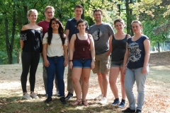 Group 2018 (ltr): Luisa, Tino, Juliana, Kevin , Corina, CM, Nora, Karoline
