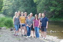 Group 2017 (ltr): Melinda, Daniel, Nora, Tino, Corina Pollok, Tobias, Karoline, Tom, CM